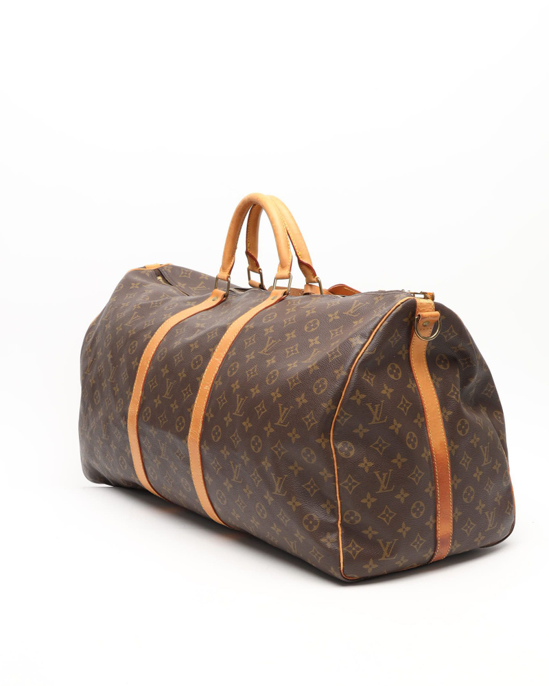 Louis Vuitton Monogram Keepall Bandoulière 60 Weekend Bag