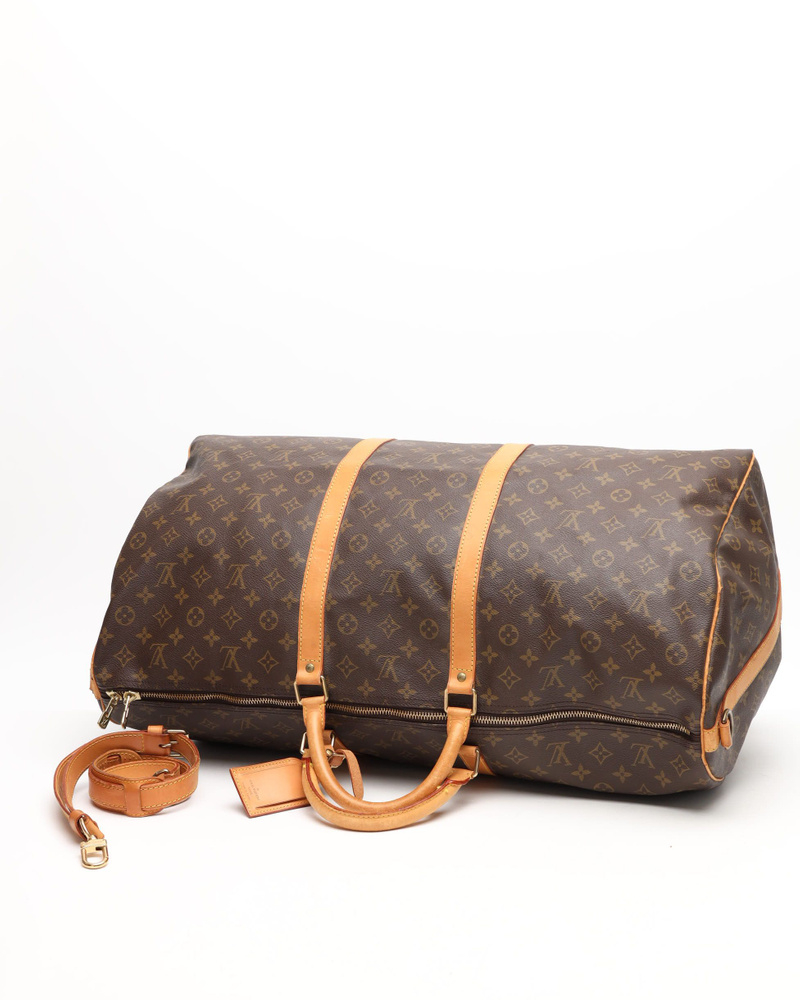 Louis Vuitton Monogram Keepall Bandoulière 60 Weekend Bag