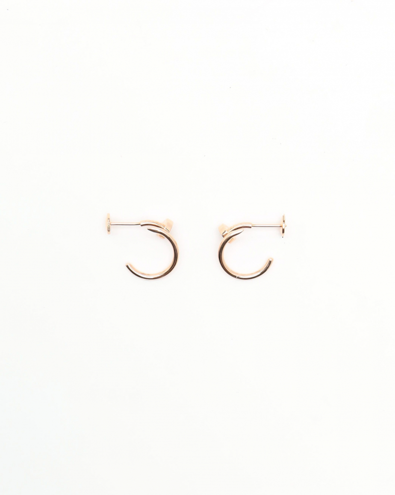 Cartier Juste un Clou Hoop Earrings, Small Model, 18kt Rose Gold