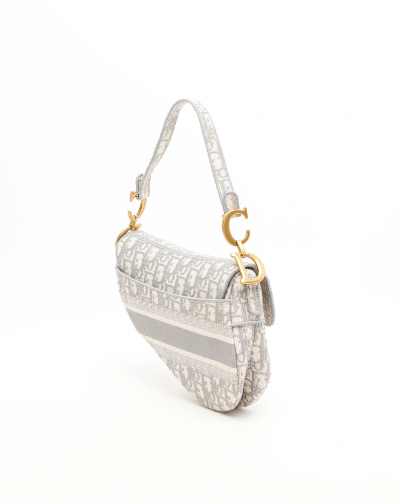 Christian Dior Oblique Saddle Bag