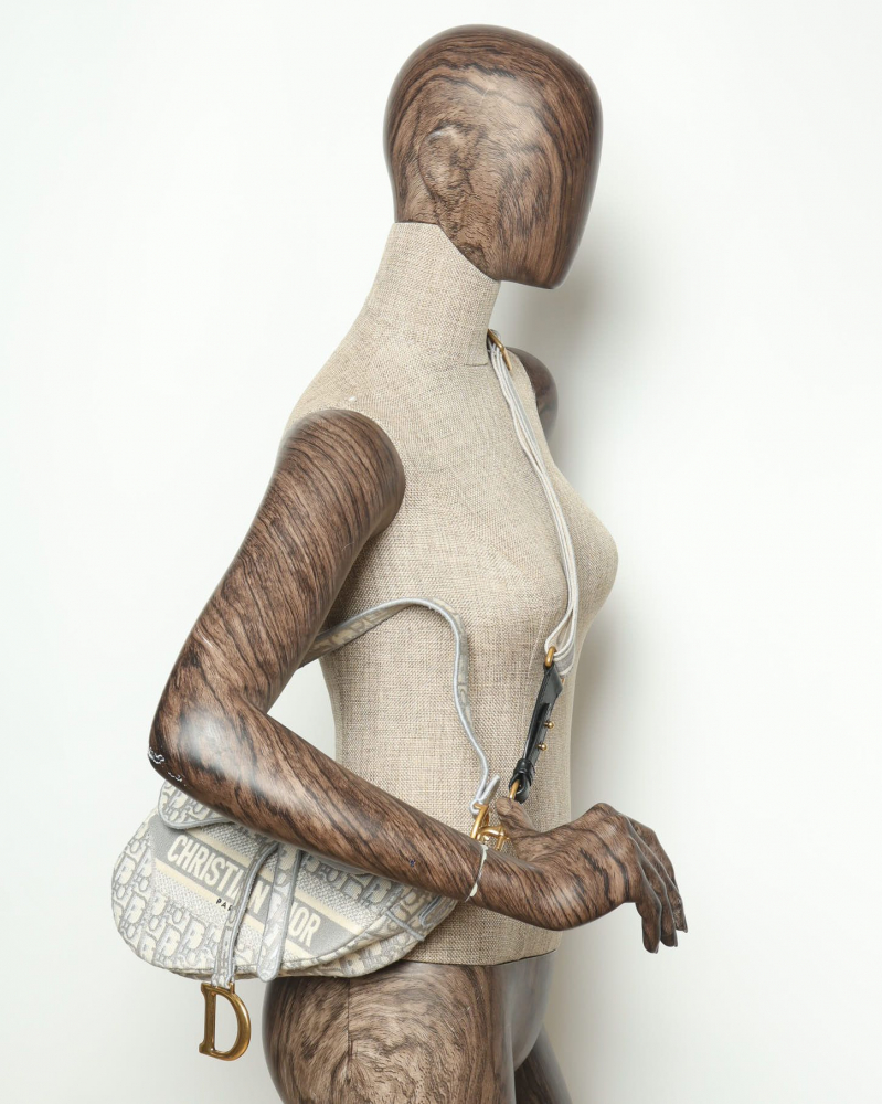 Christian Dior Oblique Saddle Bag