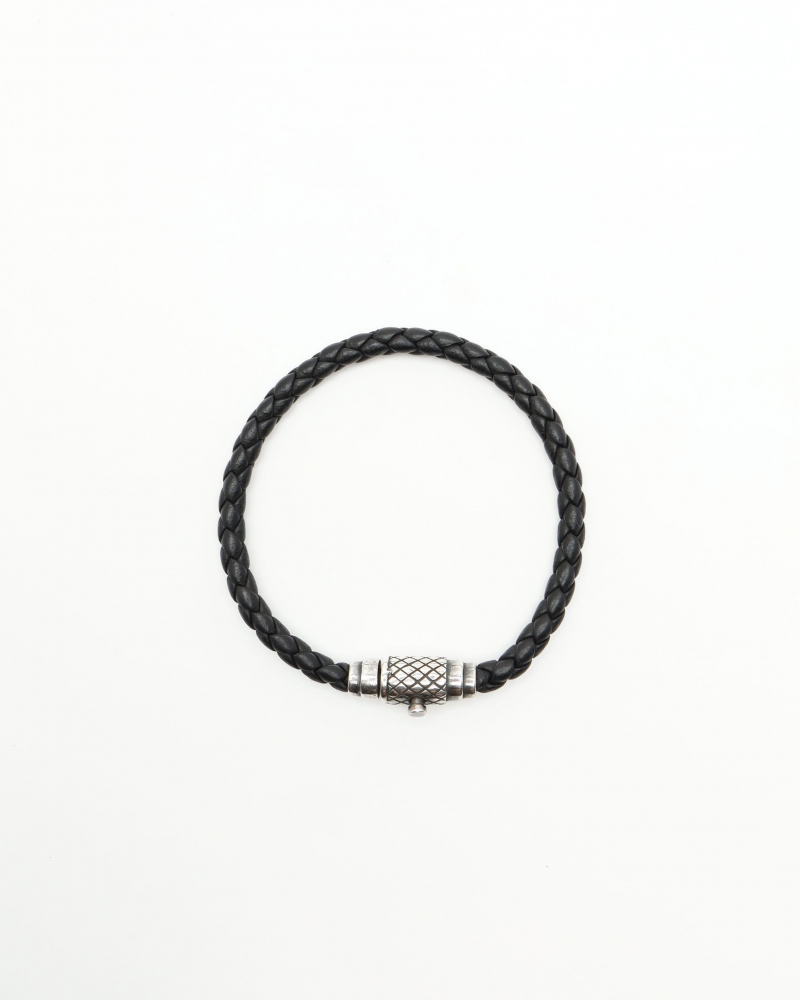 Bottega Veneta Intrecciato Leather Bracelet