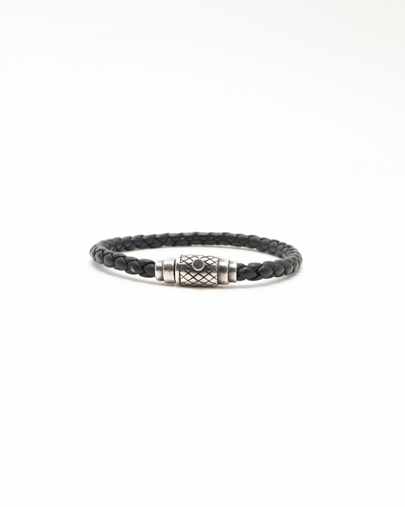 Bottega Veneta Intrecciato Leather Bracelet