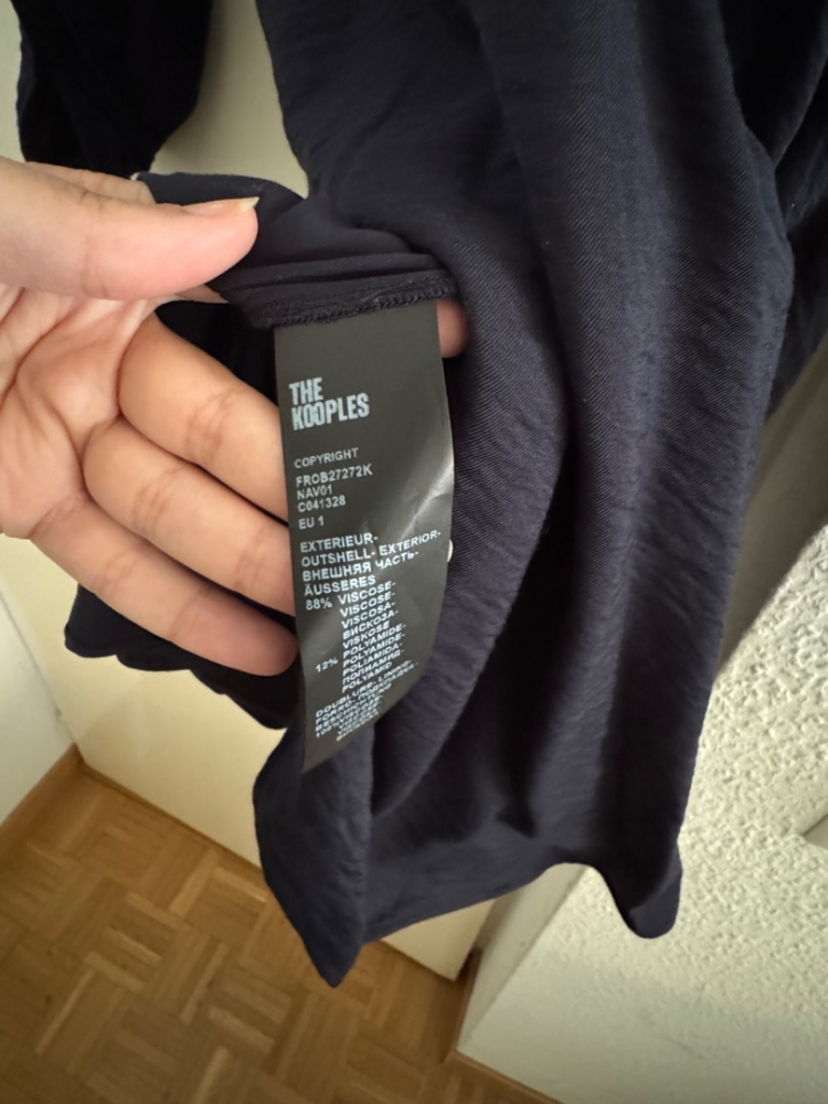 The Kooples Minikleid blau