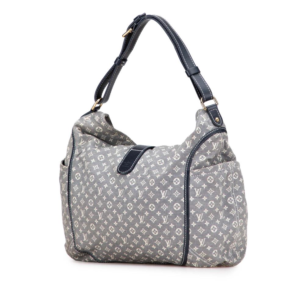 Louis Vuitton B Louis Vuitton Gray Canvas Fabric Monogram Mini Lin Idylle Romance France