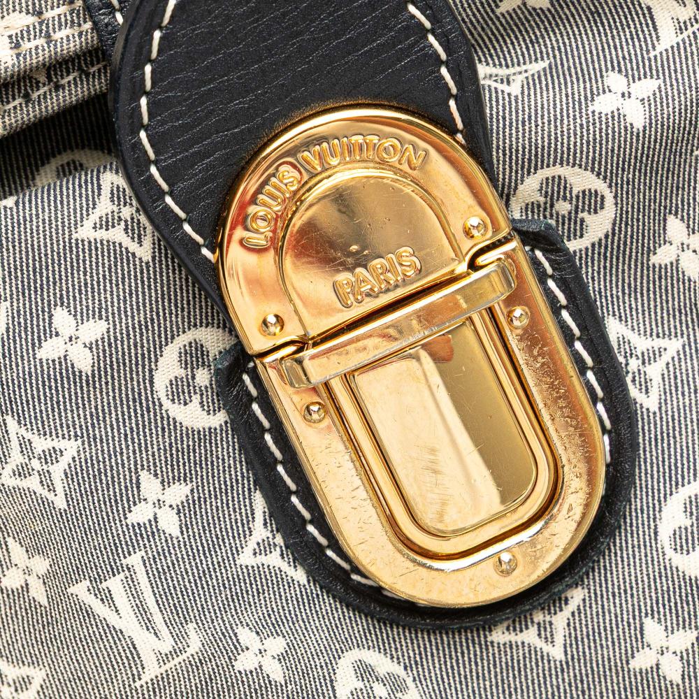 Louis Vuitton B Louis Vuitton Gray Canvas Fabric Monogram Mini Lin Idylle Romance France