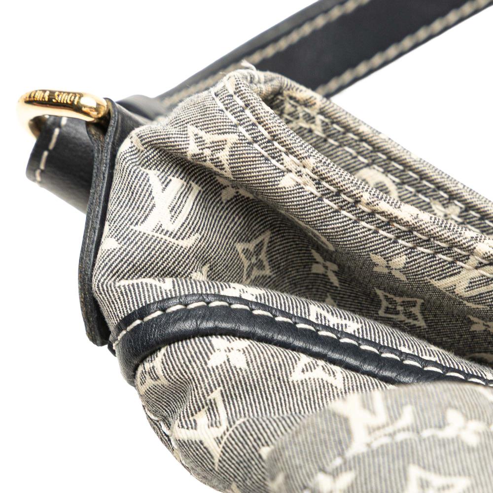 Louis Vuitton B Louis Vuitton Gray Canvas Fabric Monogram Mini Lin Idylle Romance France