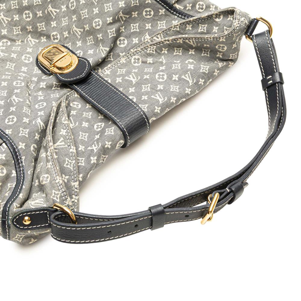 Louis Vuitton B Louis Vuitton Gray Canvas Fabric Monogram Mini Lin Idylle Romance France