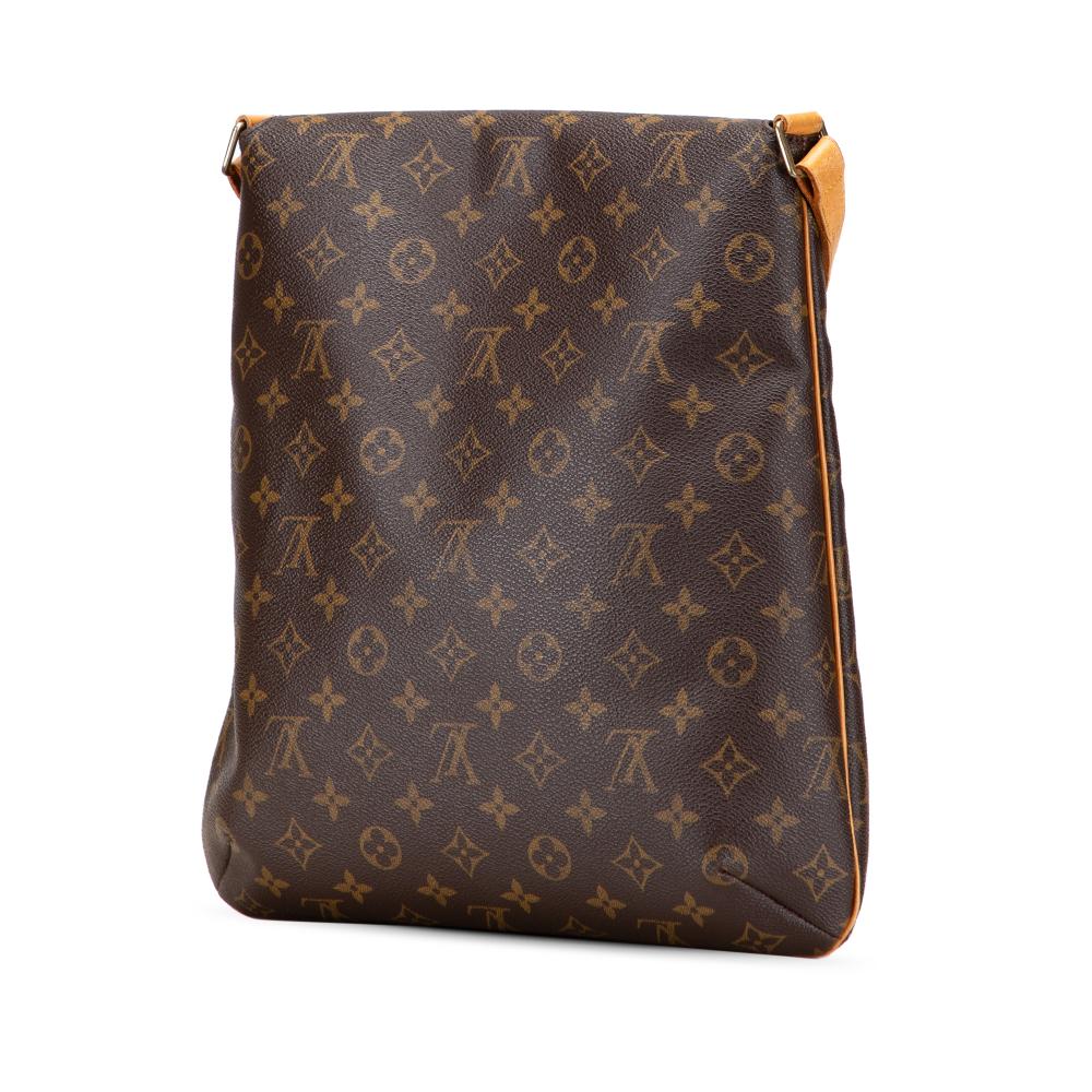 Louis Vuitton B Louis Vuitton Brown Monogram Canvas Canvas Monogram Musette Salsa GM France