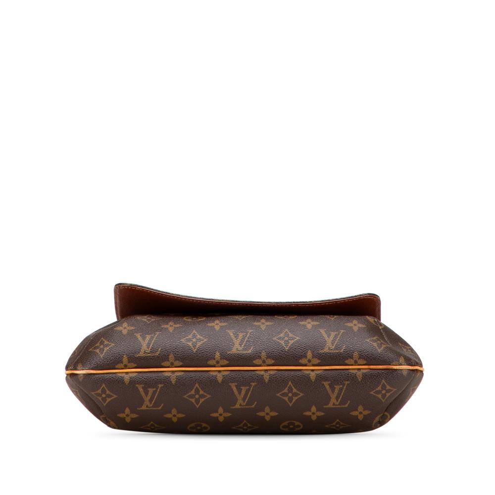 Louis Vuitton B Louis Vuitton Brown Monogram Canvas Canvas Monogram Musette Salsa GM France