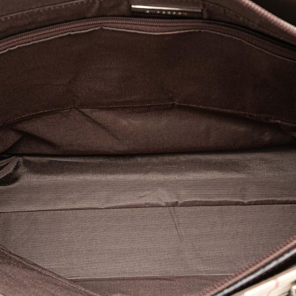 Burberry B Burberry Brown Beige Canvas Fabric House Check Tote United Kingdom