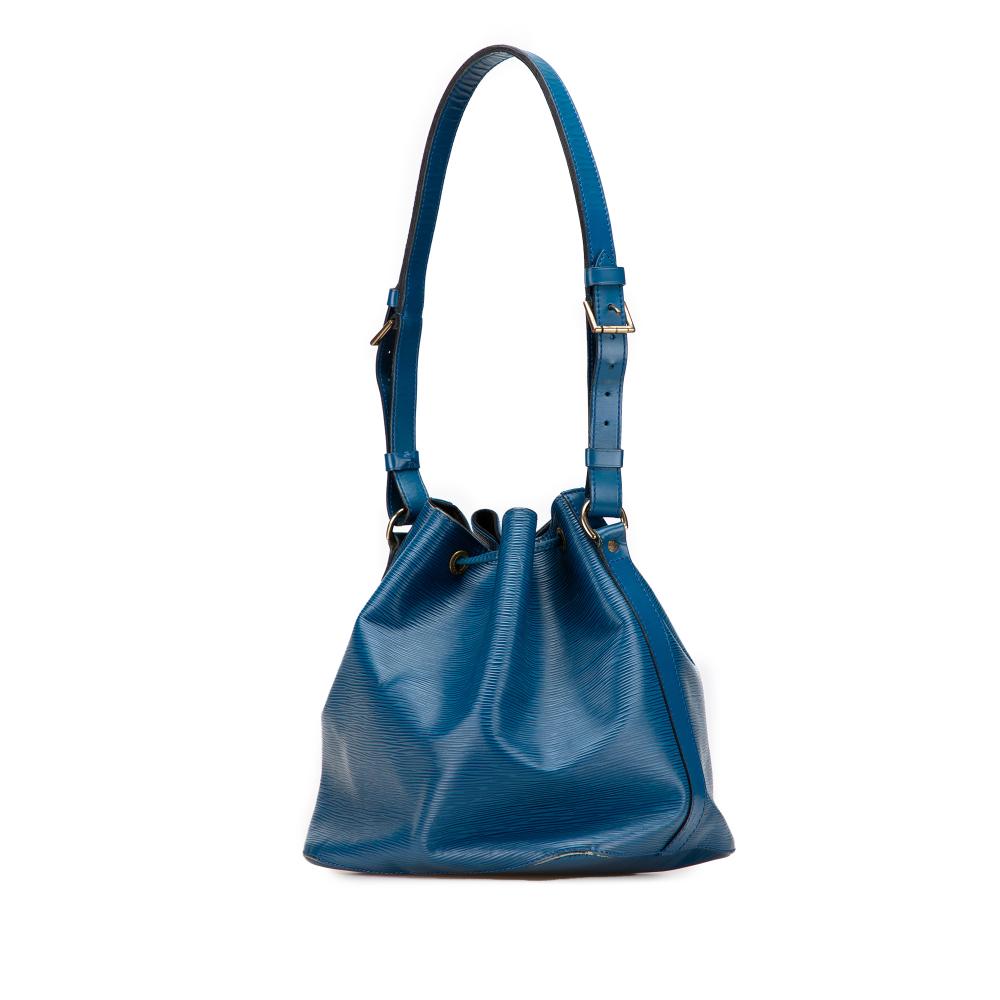 Louis Vuitton B Louis Vuitton Blue Epi Leather Leather Epi Petit Noe France