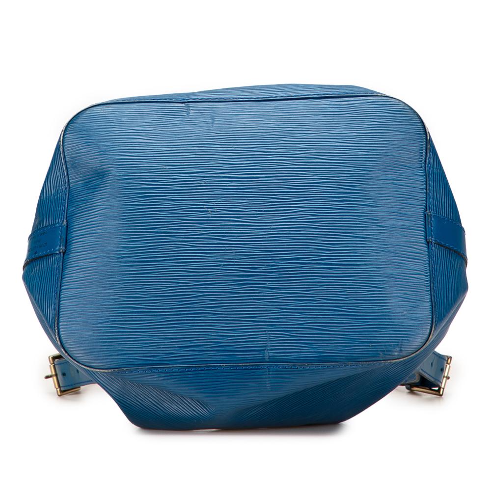 Louis Vuitton B Louis Vuitton Blue Epi Leather Leather Epi Petit Noe France