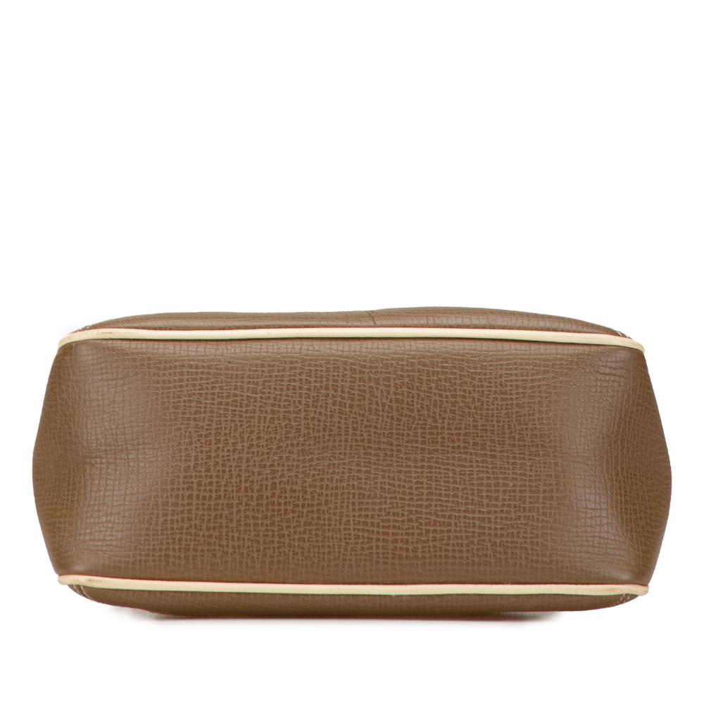 Loewe B LOEWE Brown Beige Suede Leather Handbag Spain