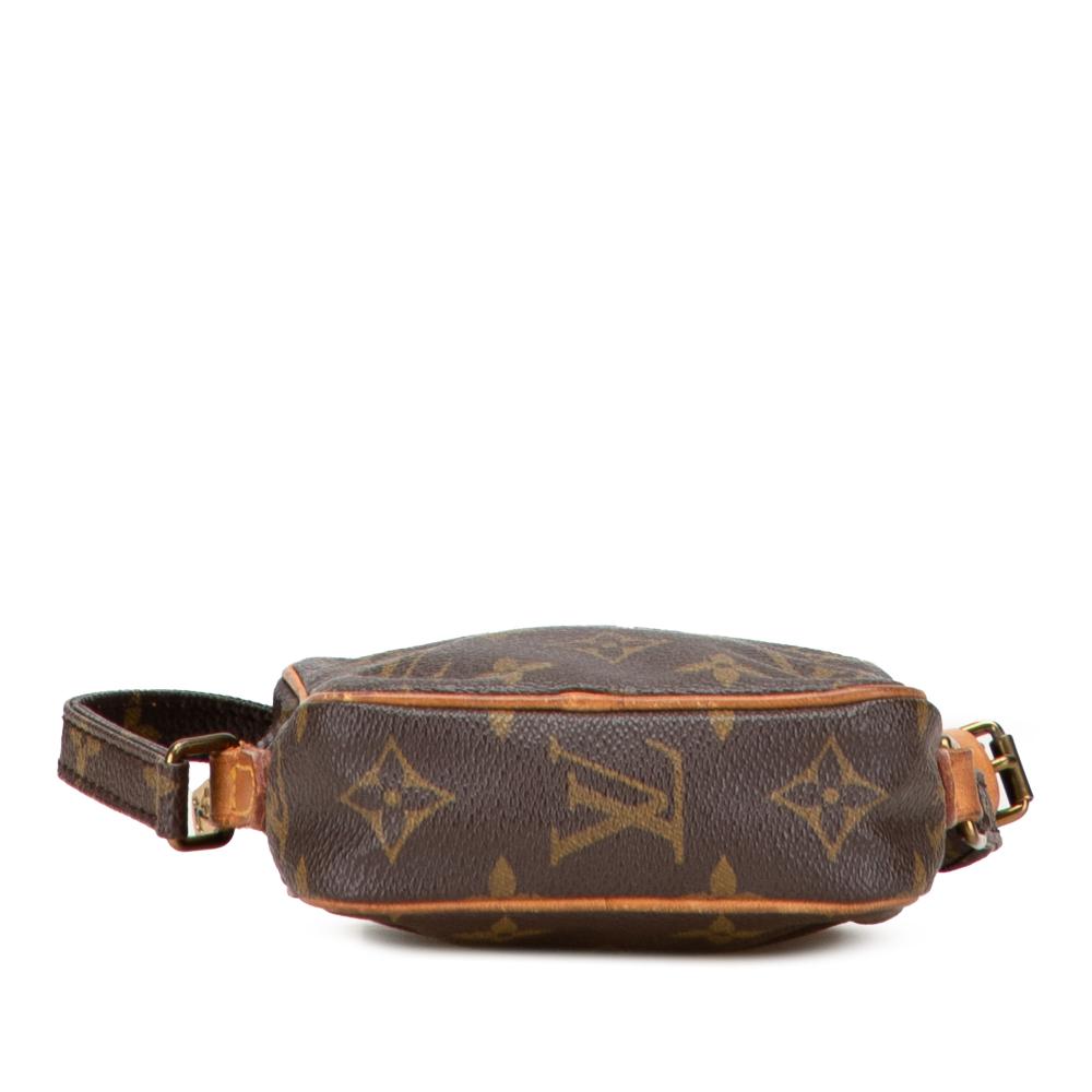 Louis Vuitton B Louis Vuitton Brown Monogram Canvas Canvas Monogram Mini Danube France