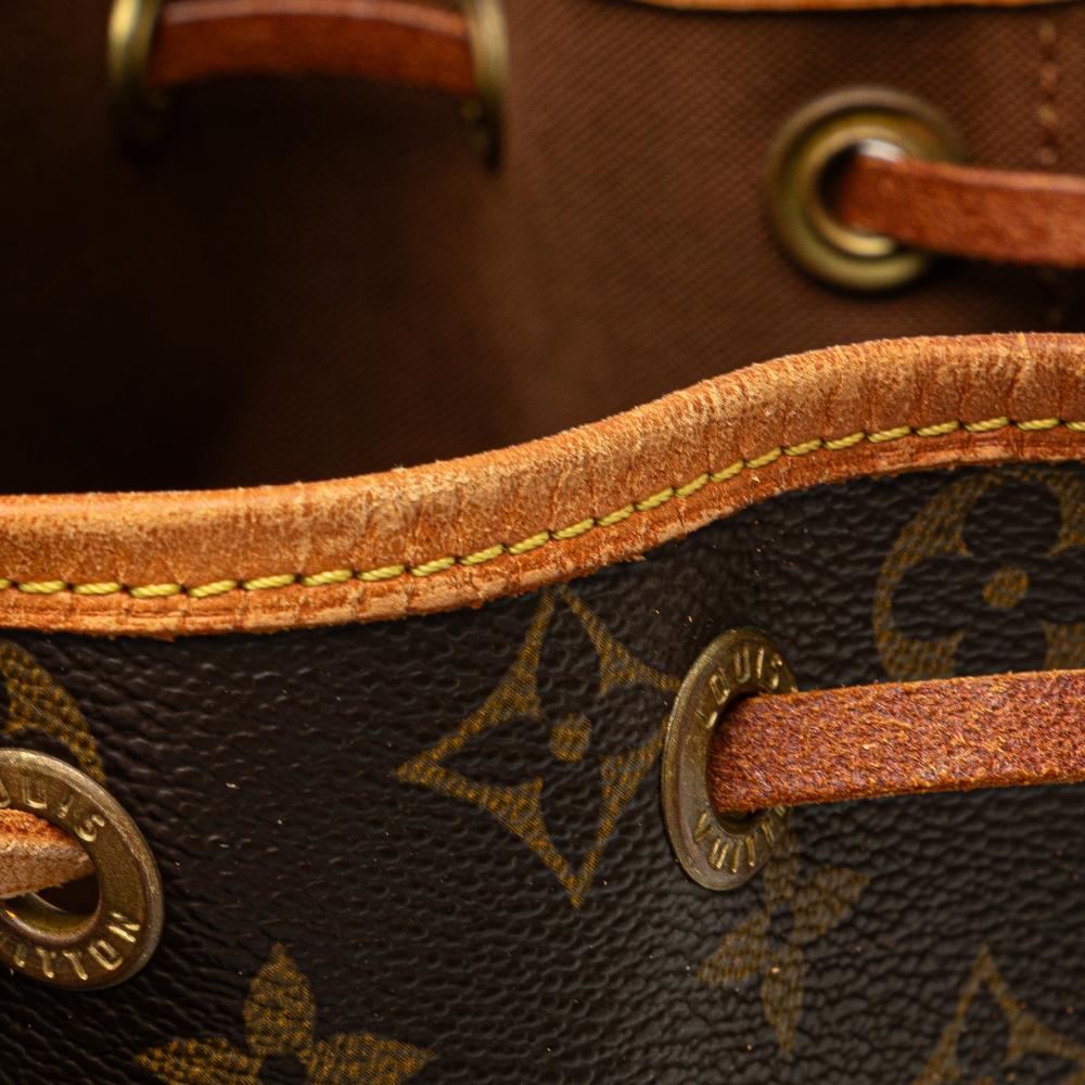 Louis Vuitton B Louis Vuitton Brown Monogram Canvas Canvas Monogram Mini Noe France