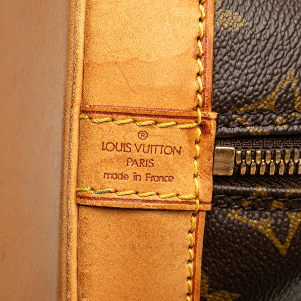Louis Vuitton B Louis Vuitton Brown Monogram Canvas Fabric Monogram Alma PM France