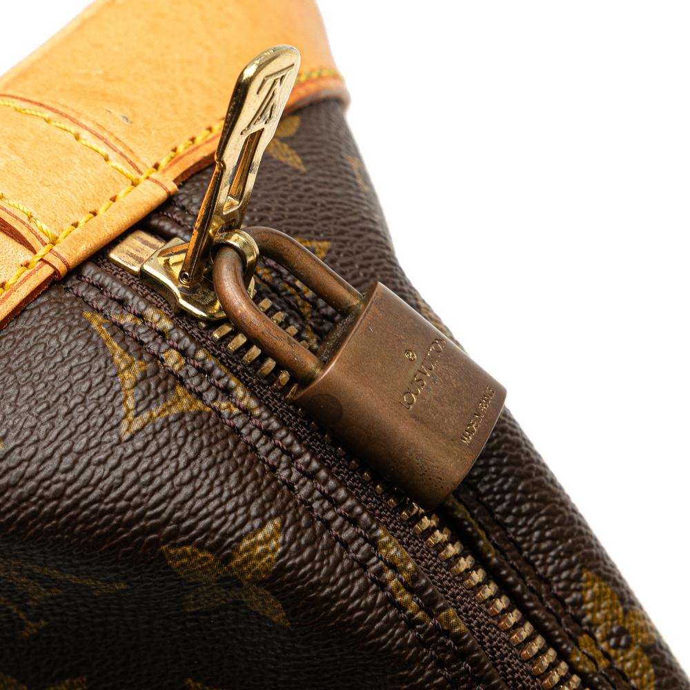 Louis Vuitton B Louis Vuitton Brown Monogram Canvas Fabric Monogram Alma PM France