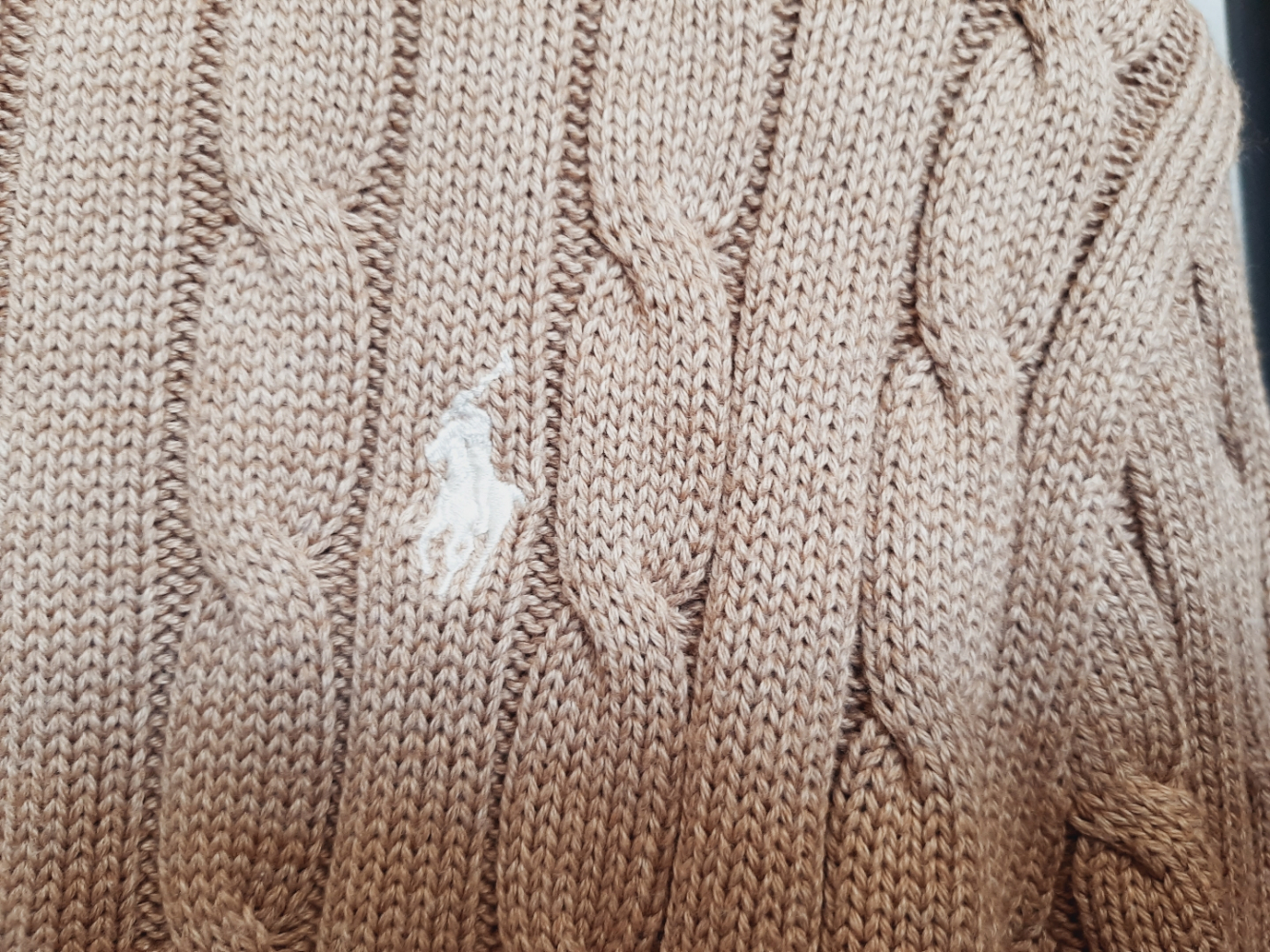 Polo Ralph Lauren Twisted-Pullover mit gesticktem Logo