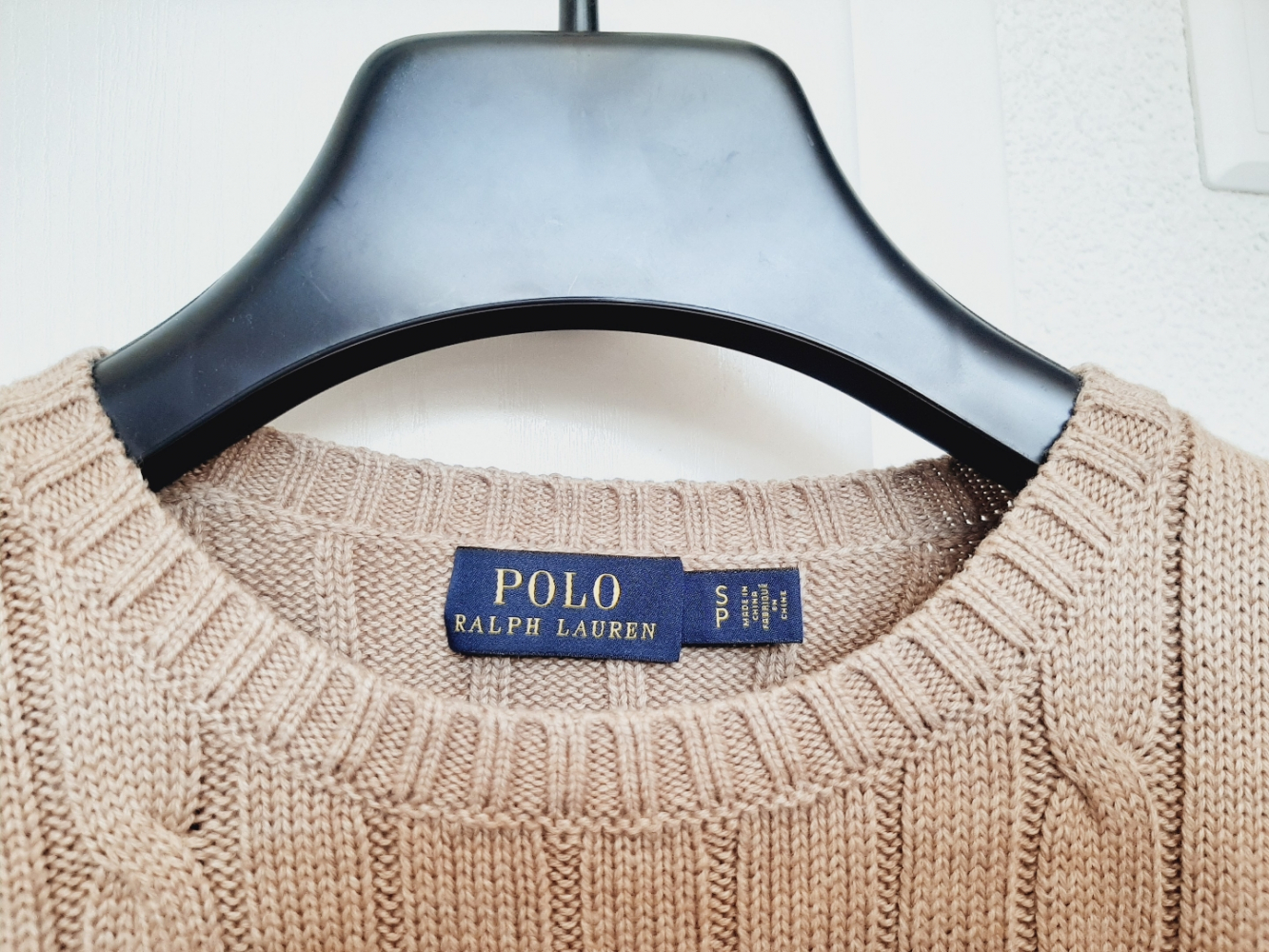 Polo Ralph Lauren Twisted-Pullover mit gesticktem Logo
