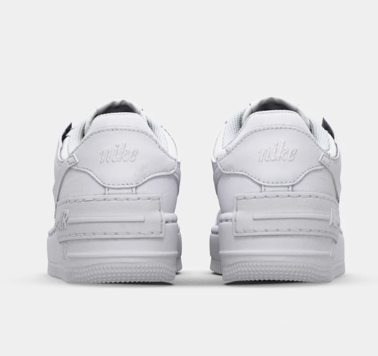 Nike Sportswear AF1 SHADOW - Sneaker low - white
