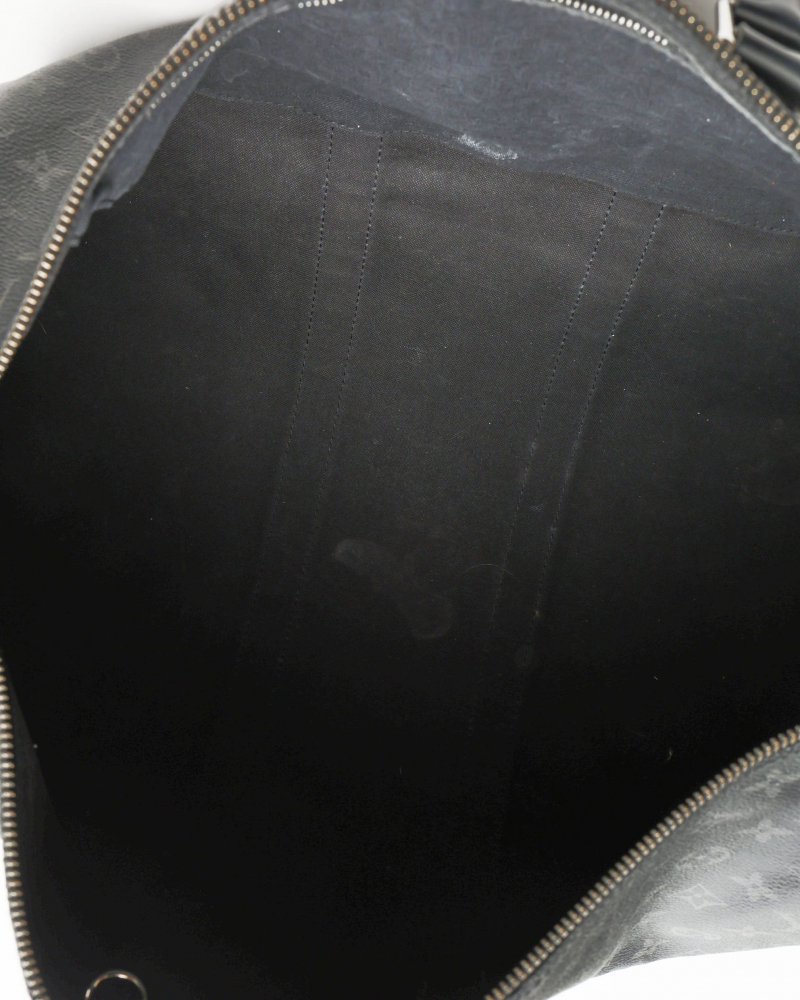 Louis Vuitton Monogram Eclipse Keepall Bandouliere 45 Weekend Bag