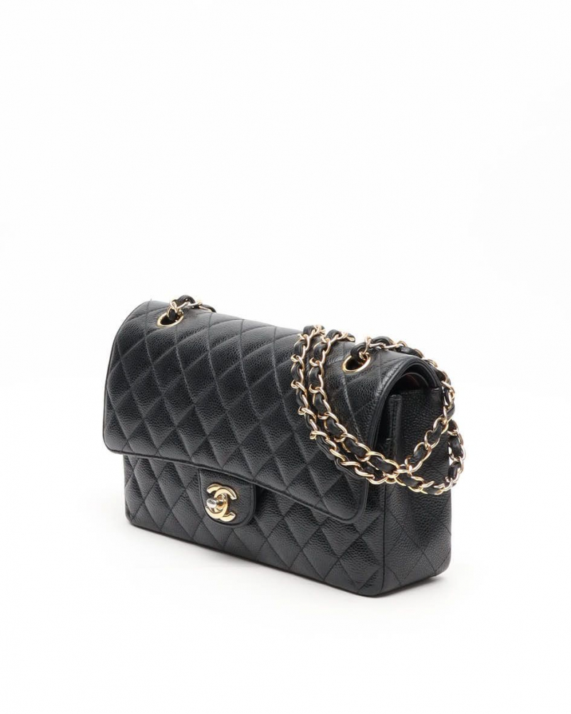 Chanel Classic Medium Caviar Double Flap Bag