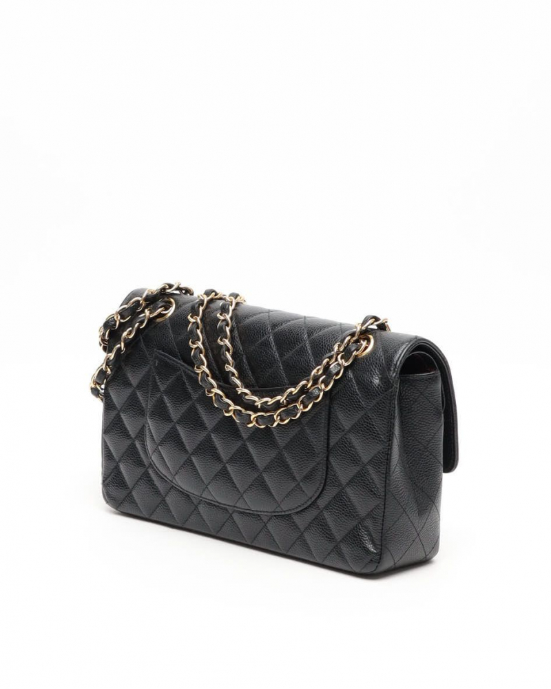Chanel Classic Medium Caviar Double Flap Bag
