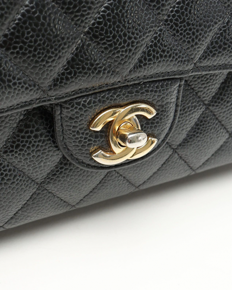 Chanel Classic Medium Caviar Double Flap Bag