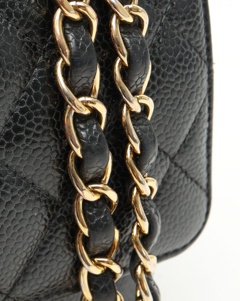 Chanel Classic Medium Caviar Double Flap Bag