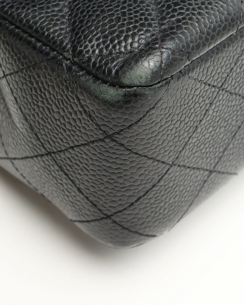 Chanel Classic Medium Caviar Double Flap Bag