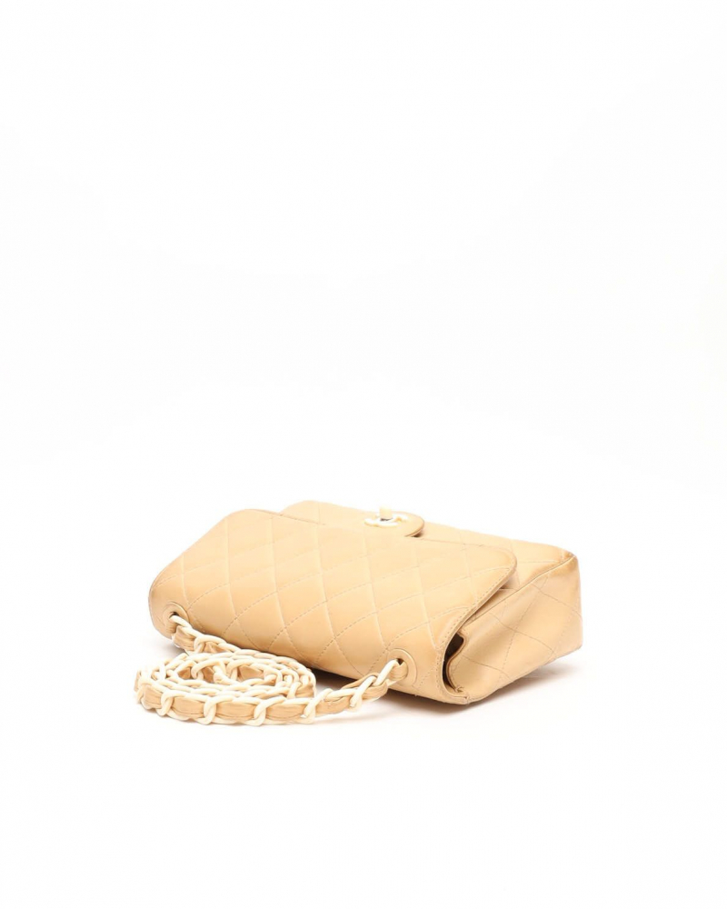 Chanel Classic Medium Plastic Chain Single Flap Bag