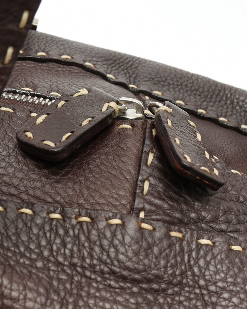 Fendi Wild Stitch Boston Bag