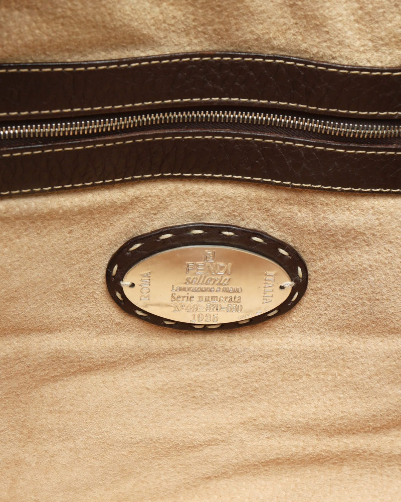 Fendi Wild Stitch Boston Bag