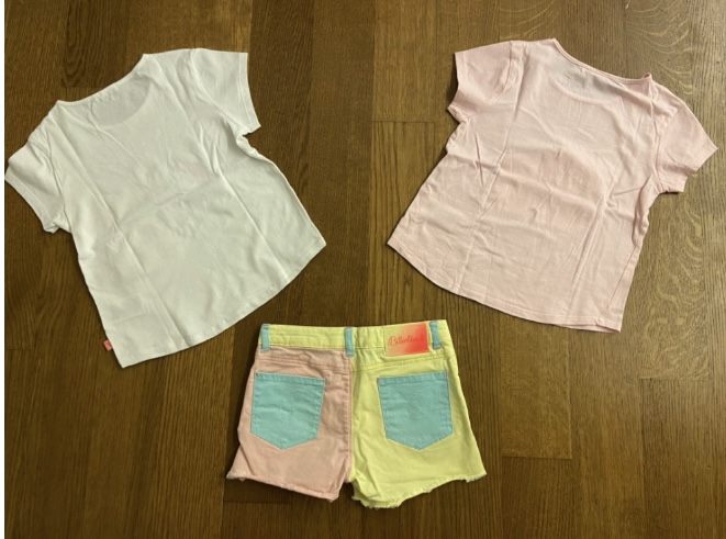 Billieblush Sommer Set mit Shirts und Shorts