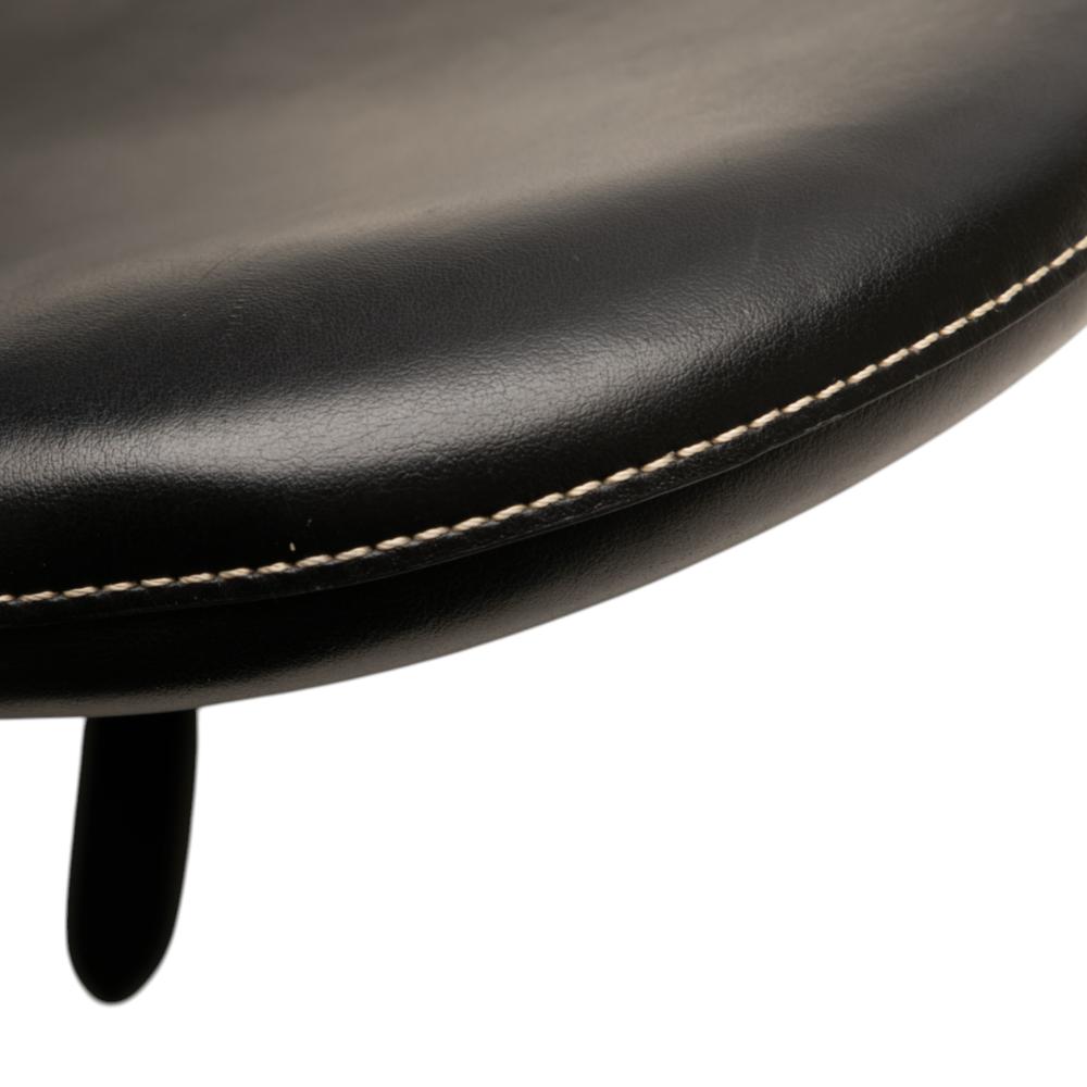 Burberry AB Burberry Black Calf Leather TB Anne Hobo Italy