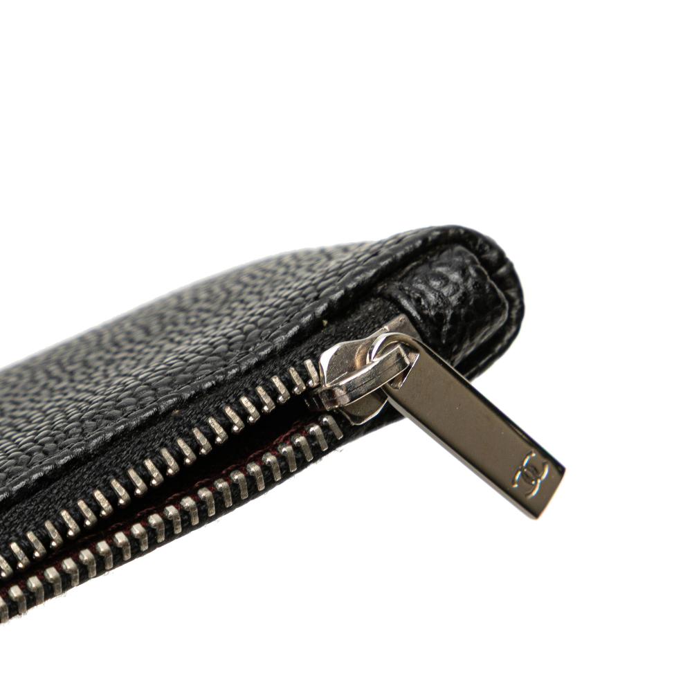 Chanel B Chanel Black Caviar Leather Leather CC Caviar Wild Stitch On the Road Tote Italy