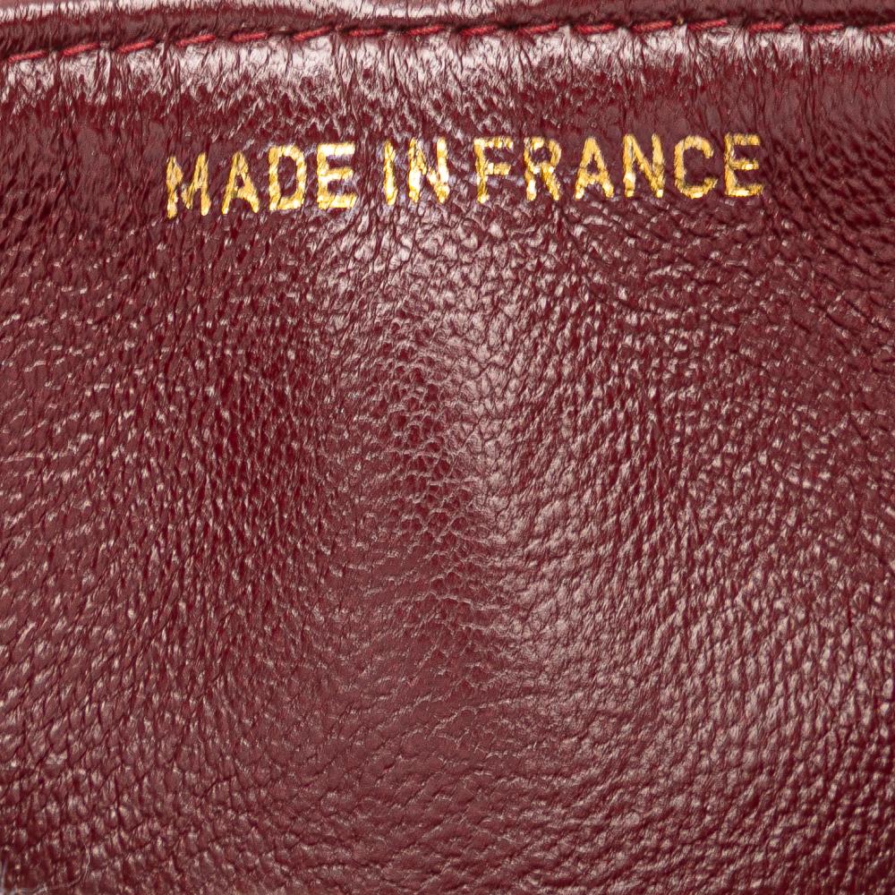 Chanel B Chanel Black Lambskin Leather Leather Small Classic Lambskin Double Flap France