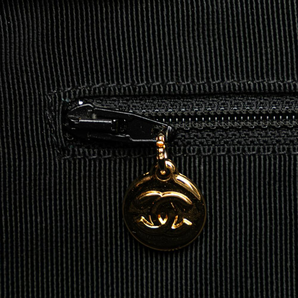 Chanel B Chanel Black Caviar Leather Leather Triple CC Caviar Tote Italy