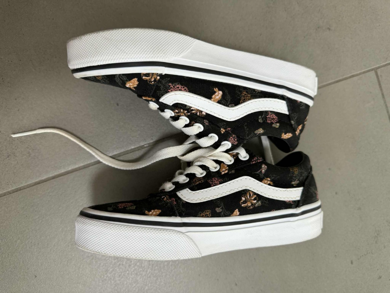 Vans WARD - Low sneakers - mottled anthracite