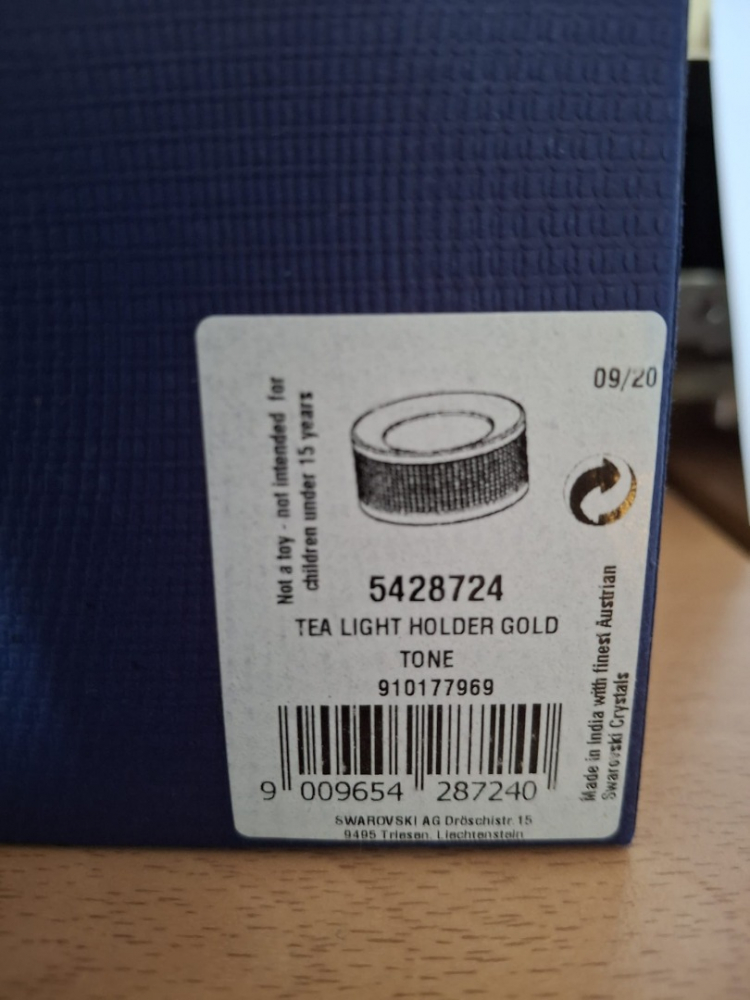 Swarovski Candela tealight scintillante