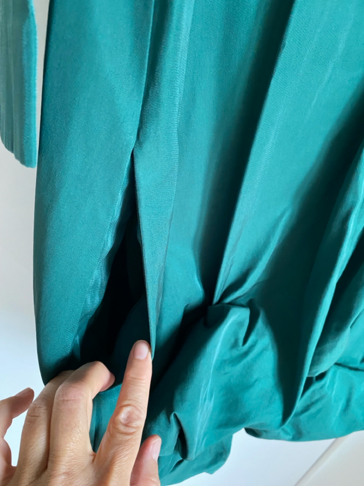 Cos Robe verte bouffante