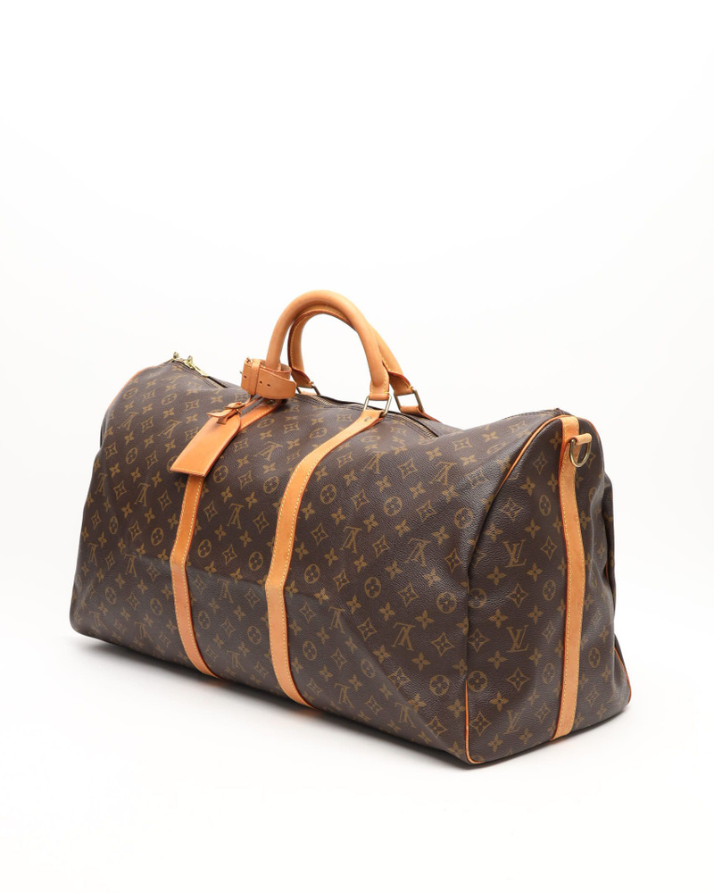 Louis Vuitton Monogram Keepall Bandoulière 60 Weekend Bag