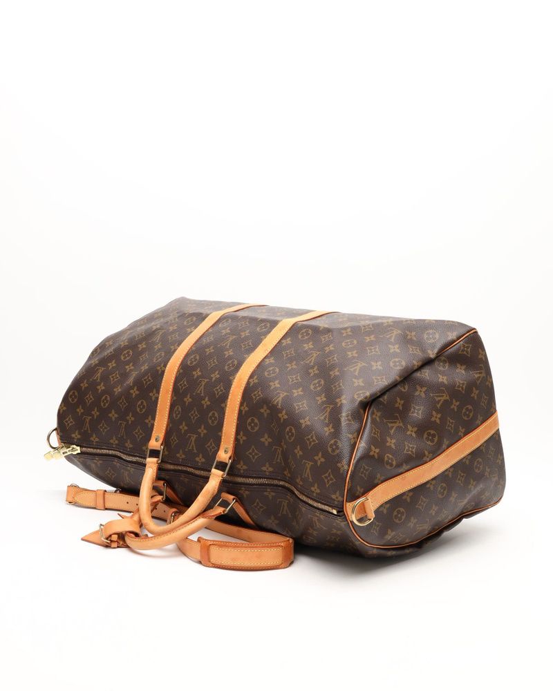 Louis Vuitton Monogram Keepall Bandoulière 60 Weekend Bag