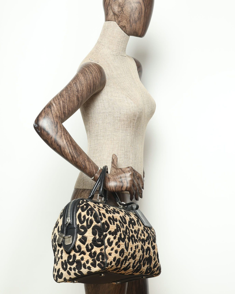 Louis Vuitton Leopard Speedy 30 Bag