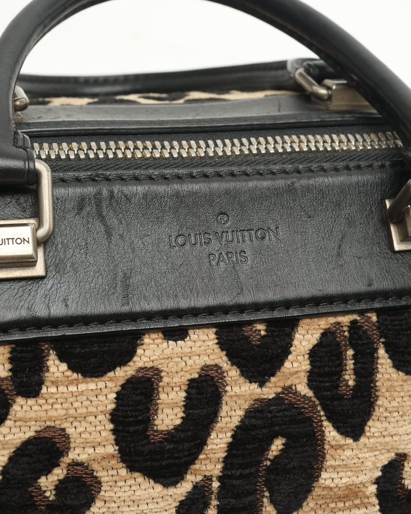 Louis Vuitton Leopard Speedy 30 Bag