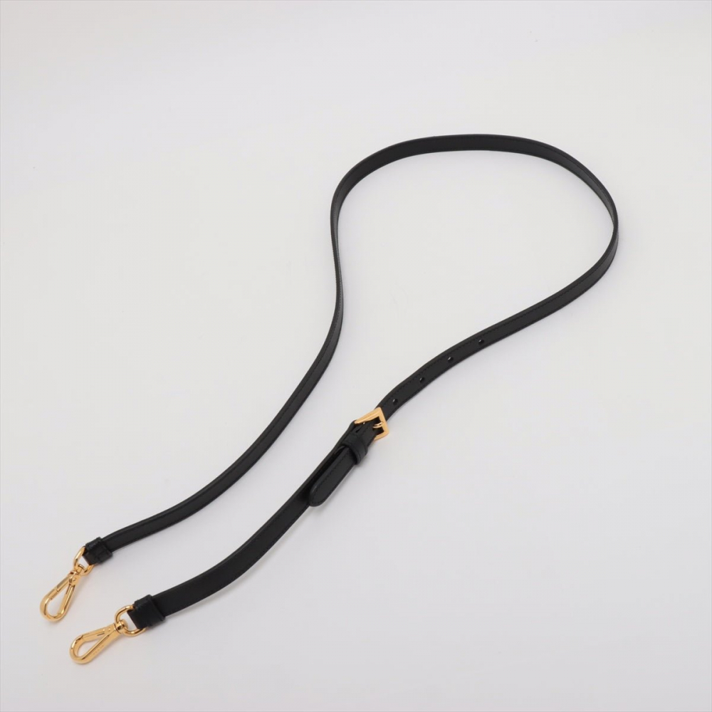 Prada Galleria Medium Saffiano Lux Leather 3-Ways Tote Handbag Black