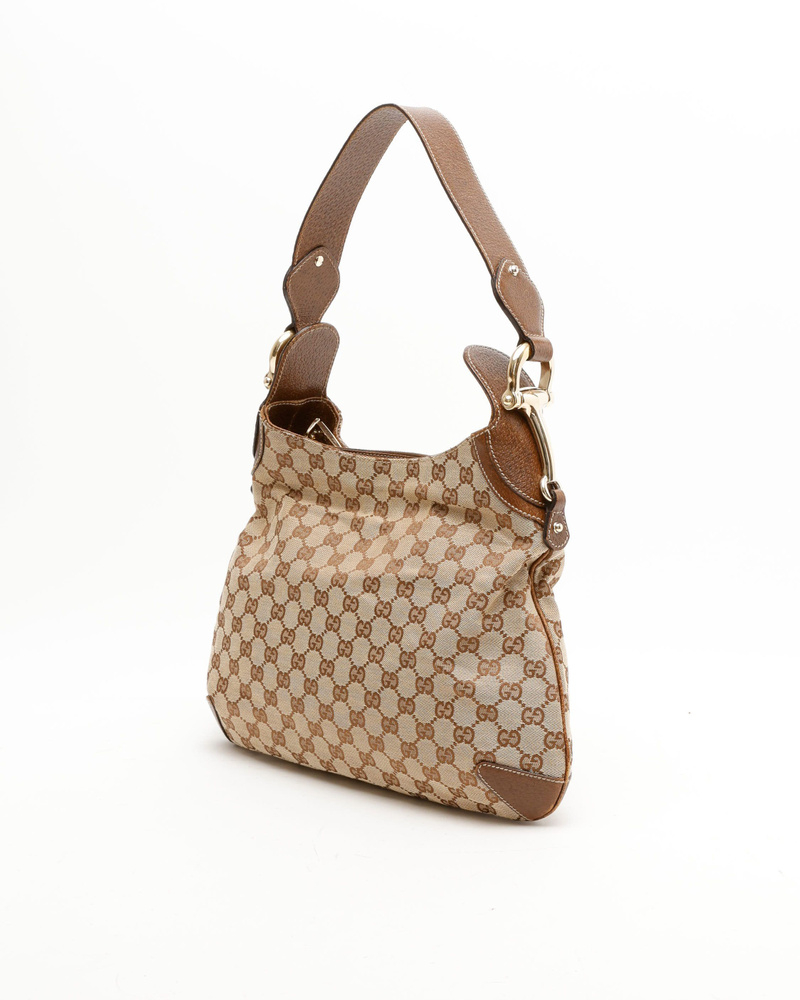 Gucci GG Horsebit Shoulder Bag