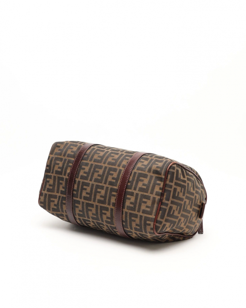 Fendi Zucca Boston Bag