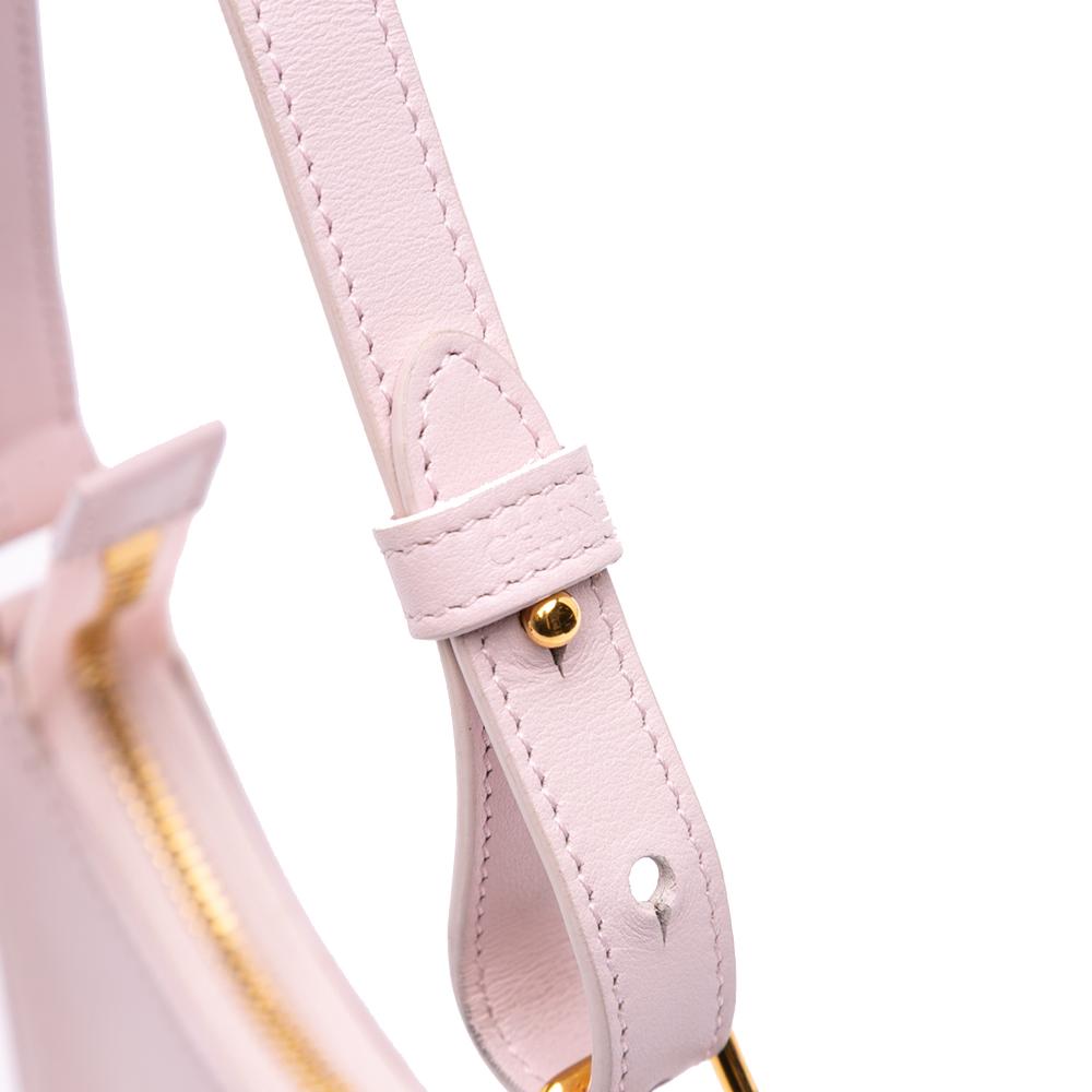 Celine B Celine Pink Light Pink Calf Leather Mini Smooth skin Ava Shoulder Bag Italy